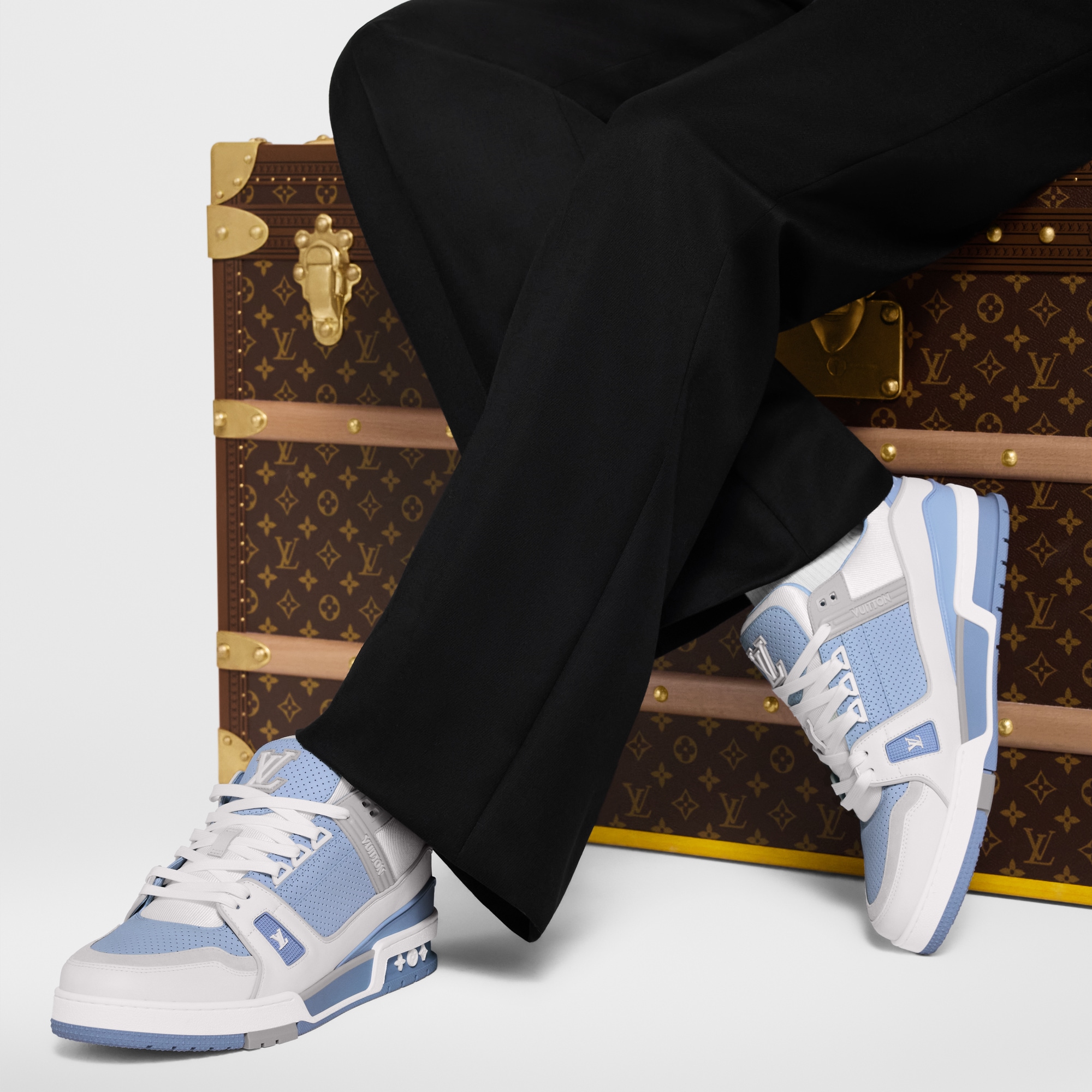 LV Trainer Sneaker - Men - Shoes | LOUIS VUITTON ®